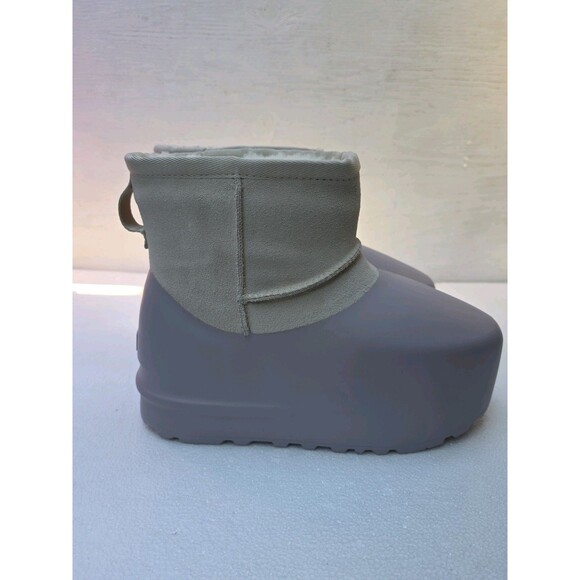 New UGG CLASSIC MINI PUMPED MOLDED CERAMIC SUEDE ALL GENDER BOOTS SIZE US M6/W7 - Picture 1 of 15